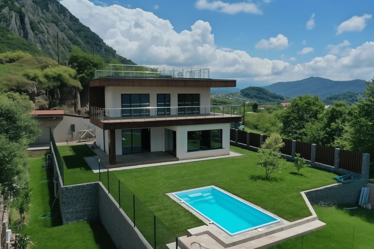 Композитный бассейн Laguna 6 — визуализация в Новочебоксарске