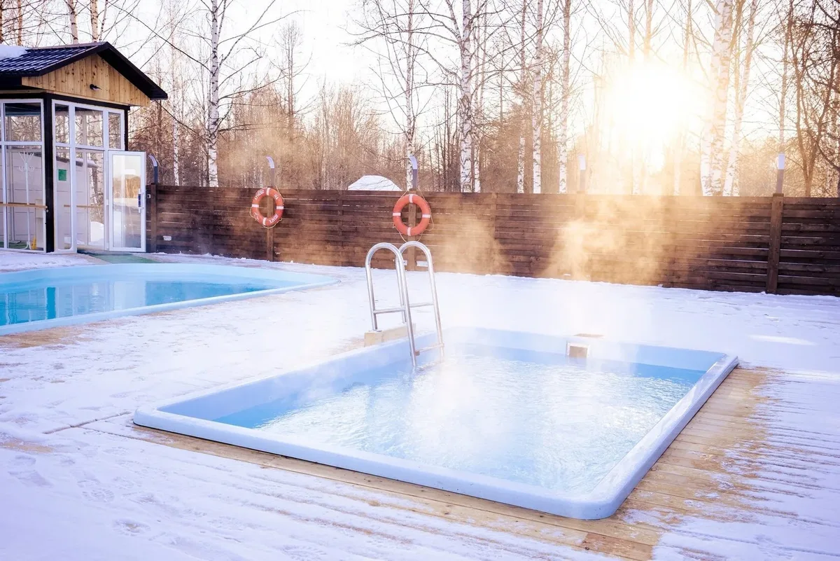 Композитный бассейн Laguna 4 — установка в Новочебоксарске