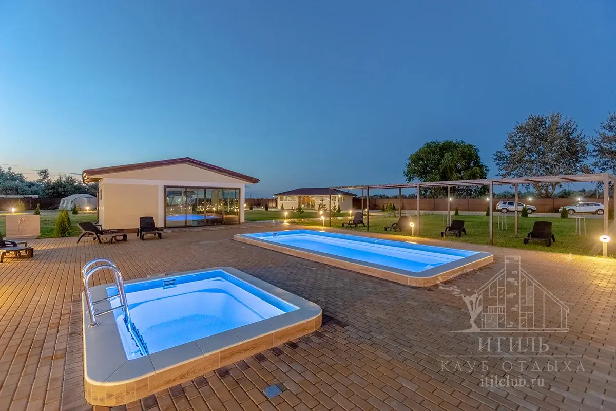 Композитная купель Laguna 3 — установка в Новочебоксарске