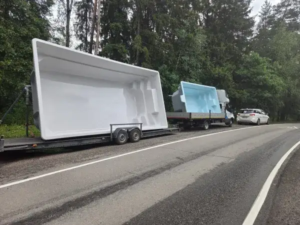 Доставка бассейна в Новочебоксарске